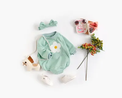 Baby's One-Piece Clothes Baby's Spring And Autumn Baby Clothes