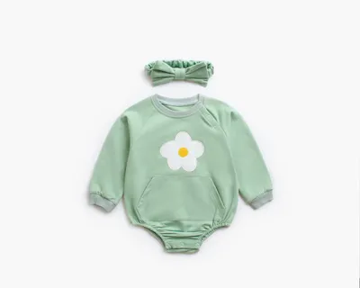 Baby's One-Piece Clothes Baby's Spring And Autumn Baby Clothes