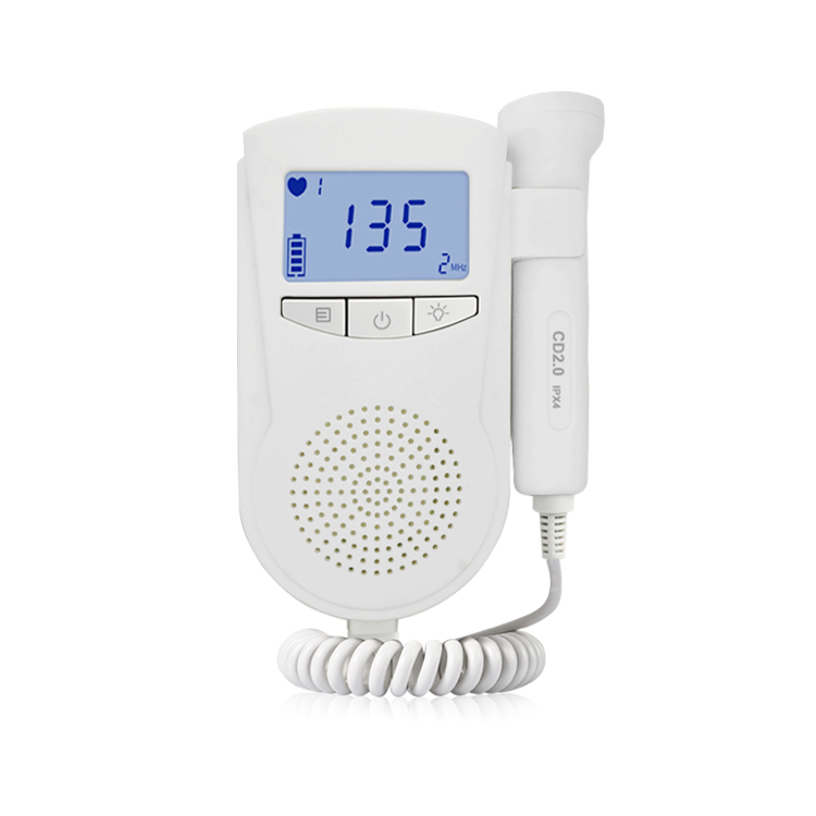 CE FDA Cheap Fetal Doppler Monitor with 2M LCD Prenatal fetal baby heart Monitor