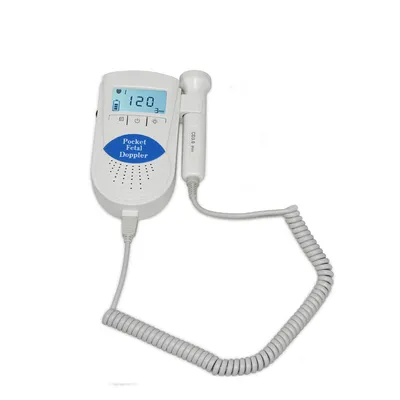 CE FDA Cheap Fetal Doppler Monitor with 2M LCD Prenatal fetal baby heart Monitor