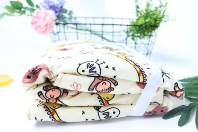 Baby thick double-layer coral fleece blanket