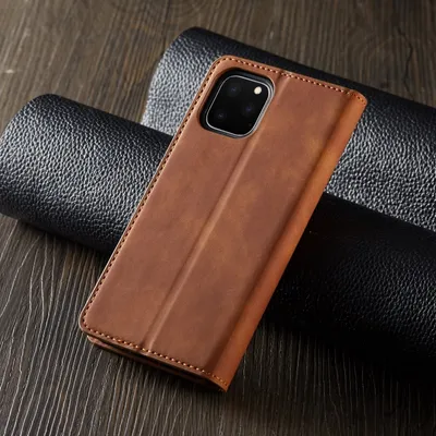 Magnetic Flip Retro Card Wallet Mobile Phone Holster