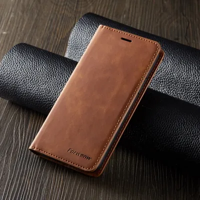 Magnetic Flip Retro Card Wallet Mobile Phone Holster