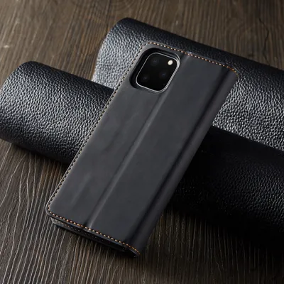 Magnetic Flip Retro Card Wallet Mobile Phone Holster