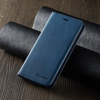 Magnetic Flip Retro Card Wallet Mobile Phone Holster