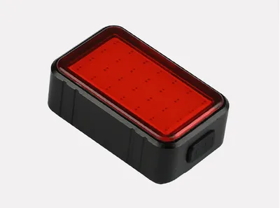 ماشفالي بمستشعر شحن USB ذكي للفرامل ودراجة ركوب الدراجة الخلفية وضوء تحذير الدراجة الجبلية وضوء تحذير COB