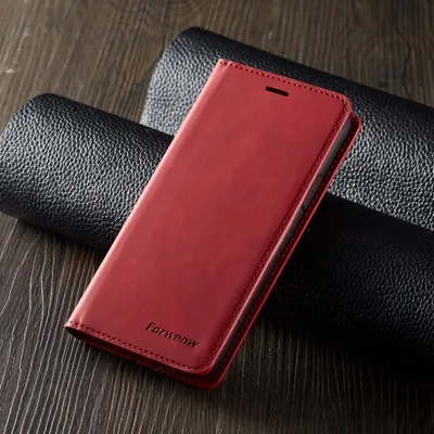 Magnetic Flip Retro Card Wallet Mobile Phone Holster