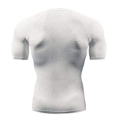 Tights Men's Sports Running Short Sleeve