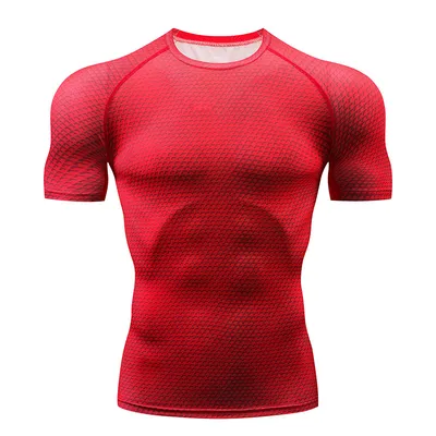 Tights Men's Sports Running Short Sleeve