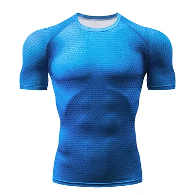 Tights Men's Sports Running Short Sleeve