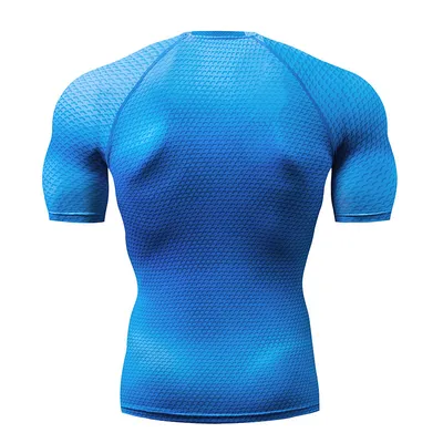 Tights Men's Sports Running Short Sleeve