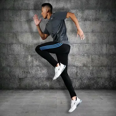 Sports Men's Trousers Outdoor Woven Zipper Loose Large Size