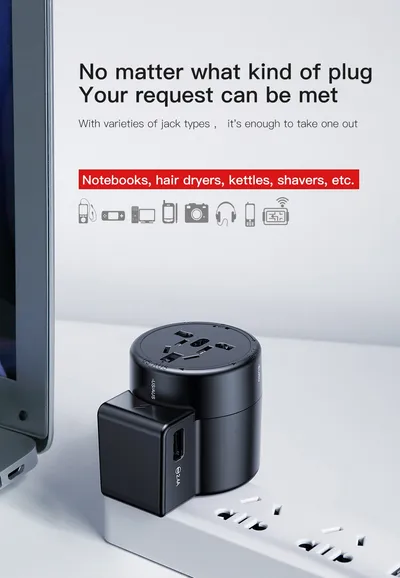 Power adapter for charger
