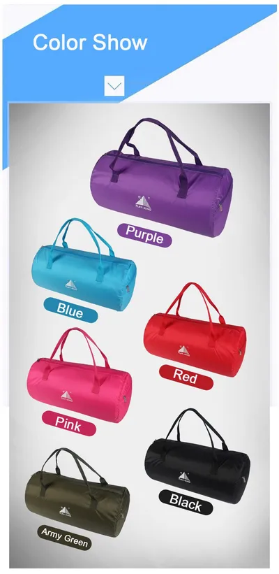 Endurable Fashion Sports Foldable Travel Bag