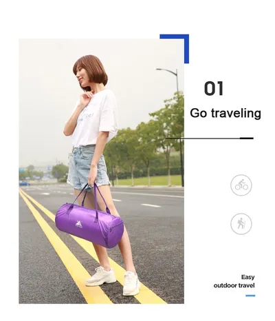 Endurable Fashion Sports Foldable Travel Bag