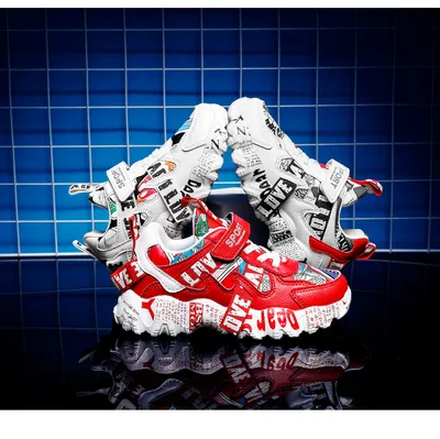 Children's Sports Shoes, Girls, Korean Style, Big Kids, Boys' Casual Shoes