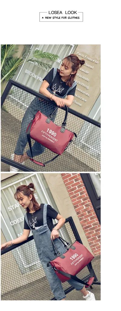 Large-capacity fitness sports bag