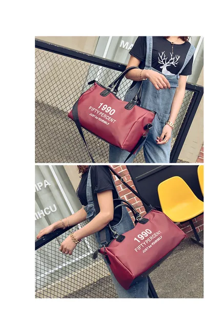 Large-capacity fitness sports bag