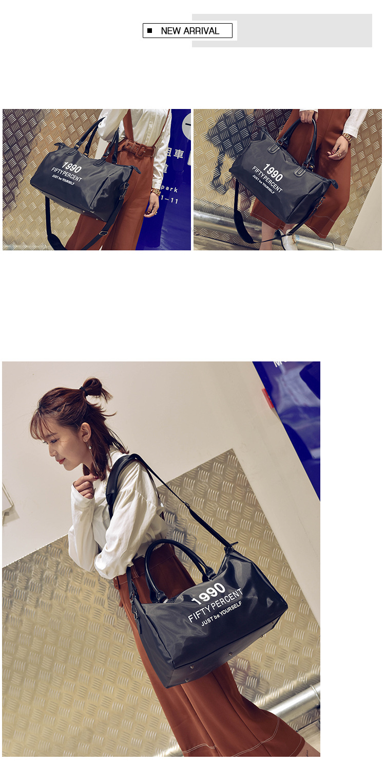 Large-capacity fitness sports bag