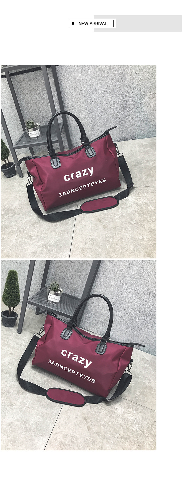 Large-capacity fitness sports bag