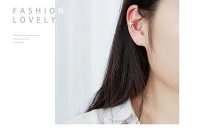 Earrings light jewelry