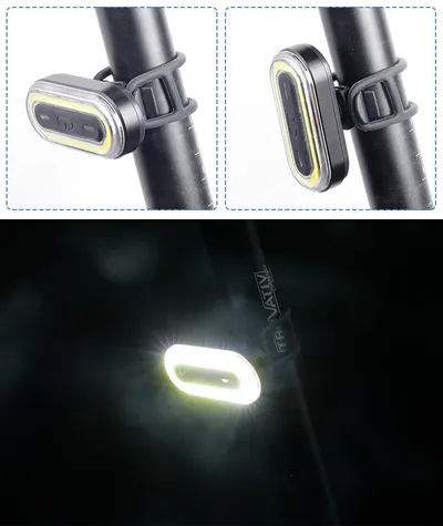 ضوء خلفي للدراجة، شحن USB