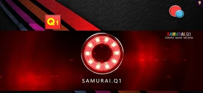 USB charging led warning tail light