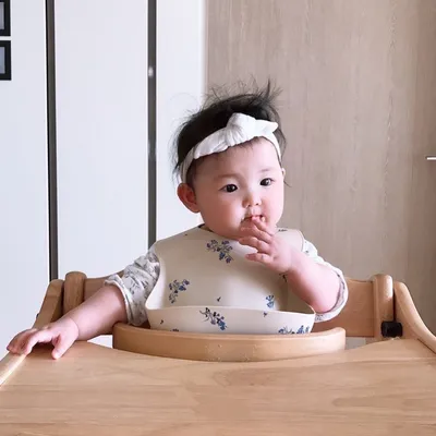 Baby Eating Bibs, Baby Waterproof Silicone Bibs, Feeding Rice Pockets
