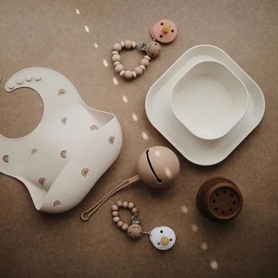 Baby Eating Bibs, Baby Waterproof Silicone Bibs, Feeding Rice Pockets