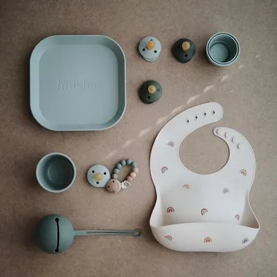 Baby Eating Bibs, Baby Waterproof Silicone Bibs, Feeding Rice Pockets