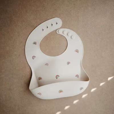 Baby Eating Bibs, Baby Waterproof Silicone Bibs, Feeding Rice Pockets