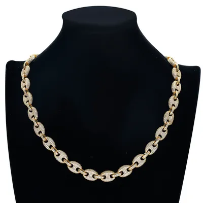 Pig nose chain for men
