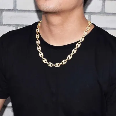 Pig nose chain for men