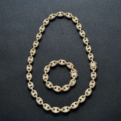Pig nose chain for men