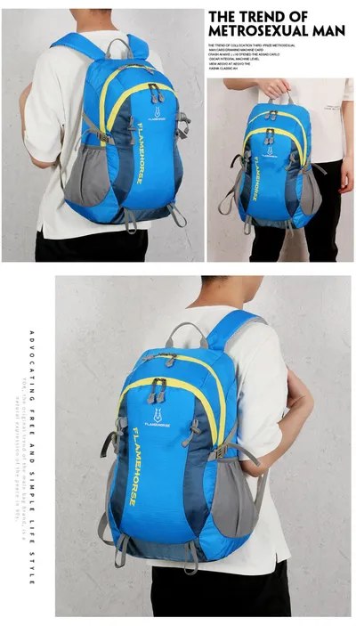 Sports backpack men's and women's Backpack Travel Bag