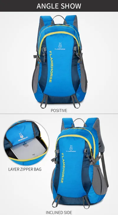 Sports backpack men's and women's Backpack Travel Bag