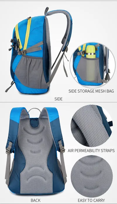 Sports backpack men's and women's Backpack Travel Bag
