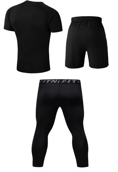 Summer three-piece casual sports suit
