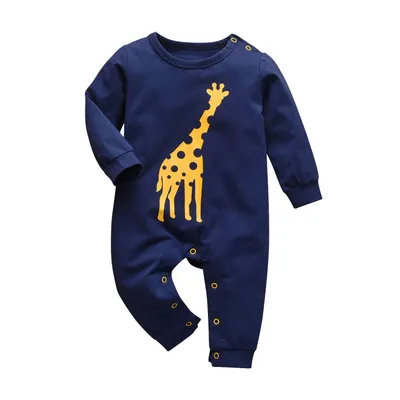 Baby Long-sleeved Romper Jumpsuit Spring And Autumn Baby Clothes