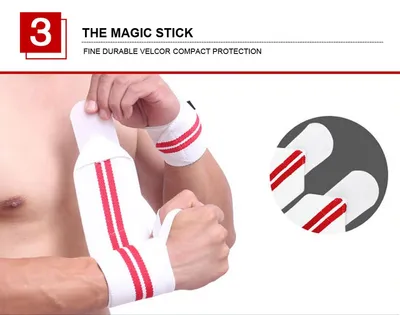 Fitness Band Wristband Bandage Sports Gloves