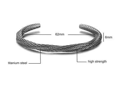 Pattern bracelet bracelet men