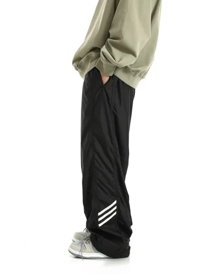Men's Old Striped Loose Pants