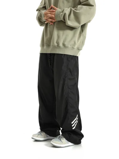 Men's Old Striped Loose Pants