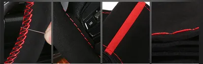Automobile Wool Microfiber Steering Wheel Cover