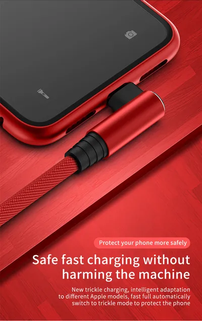Mobile Phone Elbow Fast Charging Data Cable