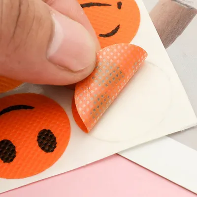 Summer Smile Mosquito Sticker Cartoon Mosquito Repellent Mosquito Repellent Mosquito Sticker 6 Pieces Of Random Color