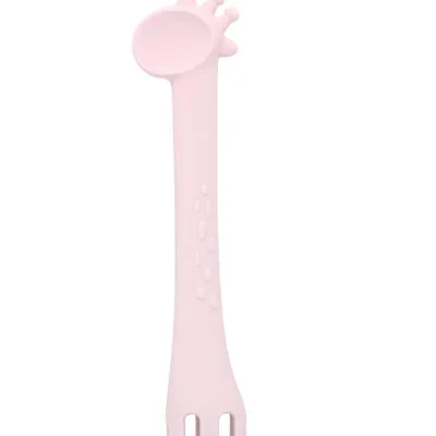 Baby food supplement cartoon silicone spoon