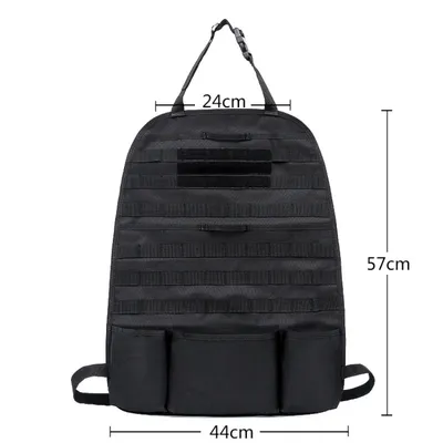 Multi-function Tactical Universal Car Back Seat Organizer Cover Bag