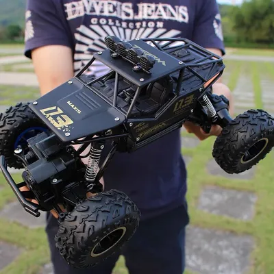 4WD RC Cars Updated Version 2.4G Radio Control RC Cars Toys Buggy High Speed Trucks Off-Road Trucks Toys For Children