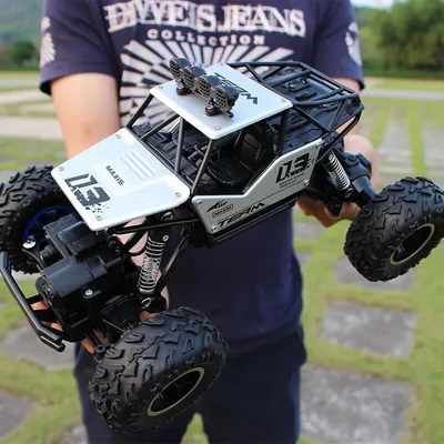 4WD RC Cars Updated Version 2.4G Radio Control RC Cars Toys Buggy High Speed Trucks Off-Road Trucks Toys For Children
